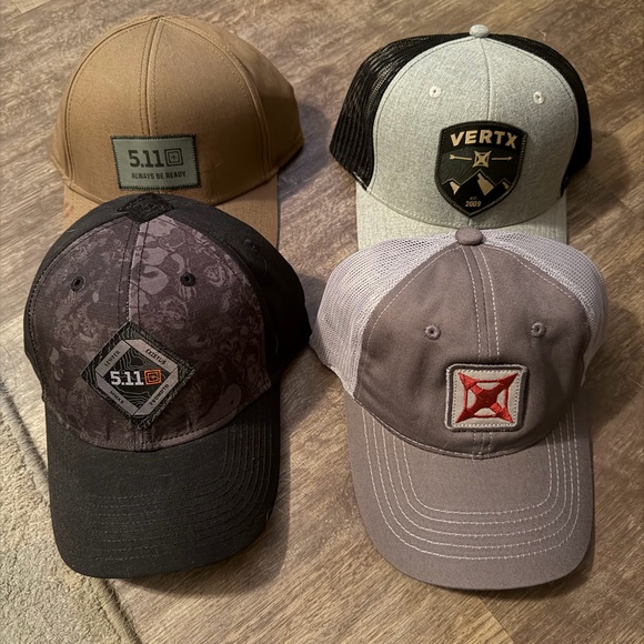 5.11 Tactical Other - Bundle of 4 Tactical Performance Hats
